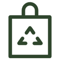 Sacos ecológicos totalmente biodegradáveis